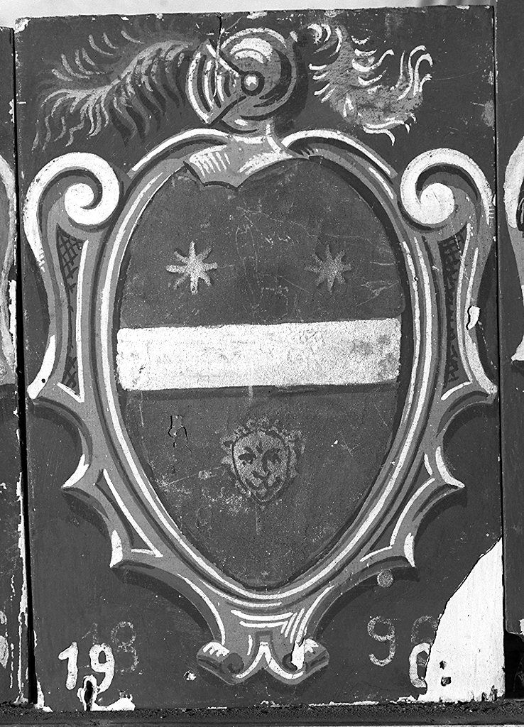 stemma gentilizio della famiglia Gori (dipinto) - ambito senese (sec. XX)