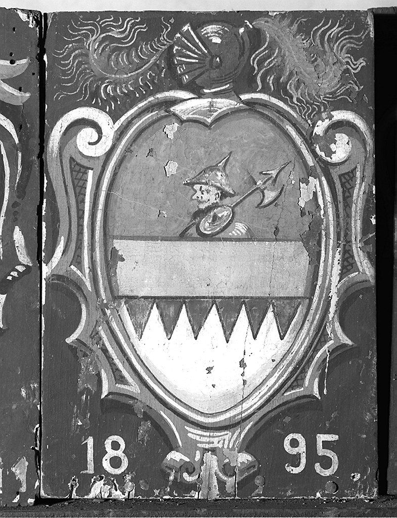 stemma gentilizio della famiglia Fantacci (dipinto) - ambito senese (sec. XIX)