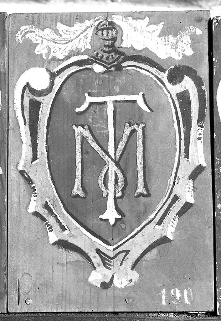 stemma gentilizio della famiglia Masignani (dipinto) - ambito senese (primo quarto sec. XX)