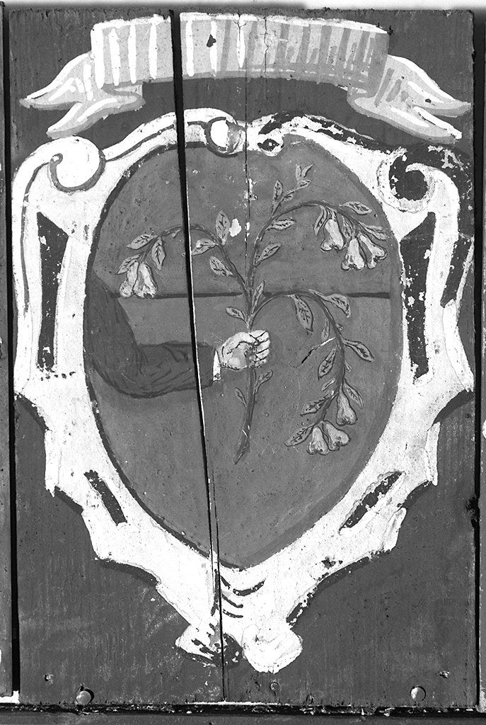 stemma gentilizio della famiglia Pieri (dipinto) - ambito senese (secc. XIX/ XX)