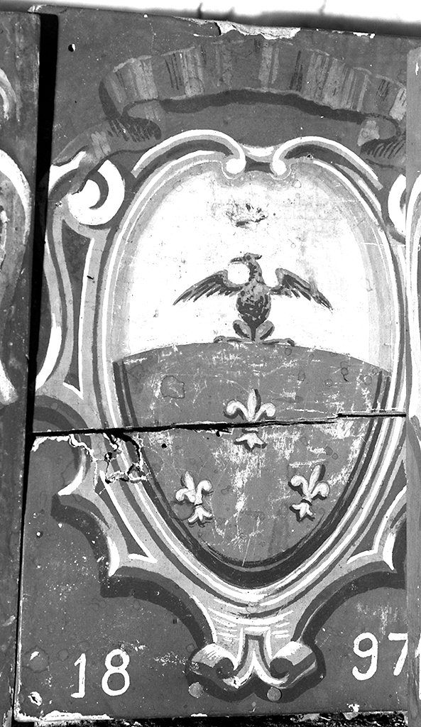 stemma gentilizio della famiglia Coppi (dipinto) - ambito senese (sec. XIX)