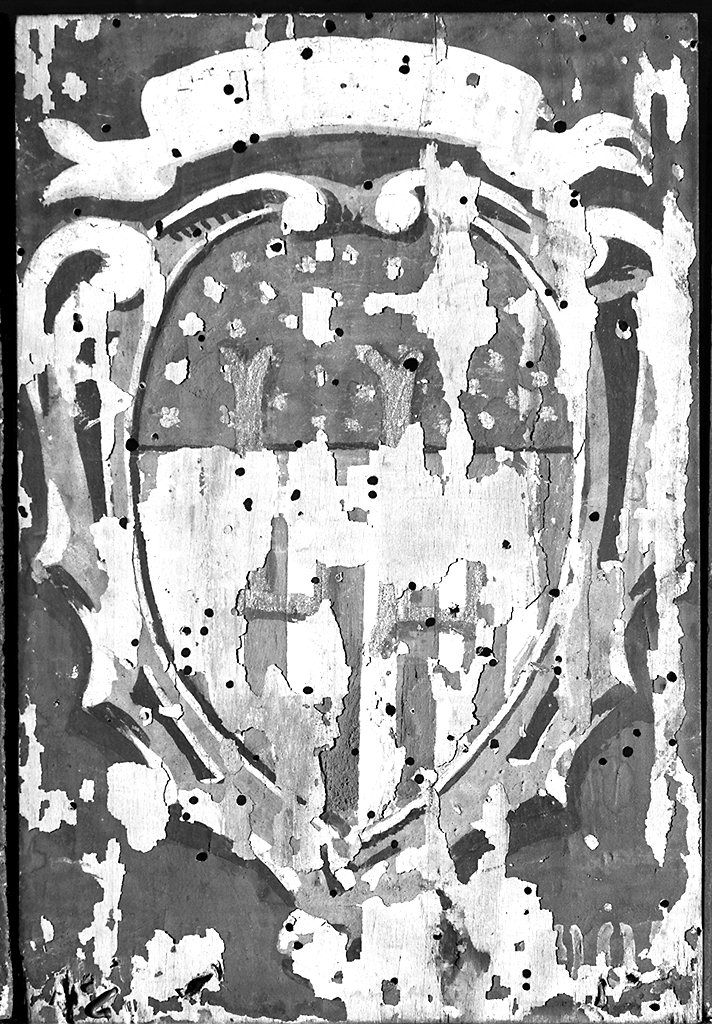 stemma gentilizio di Louis Lester (dipinto) - ambito senese (secc. XIX/ XX)