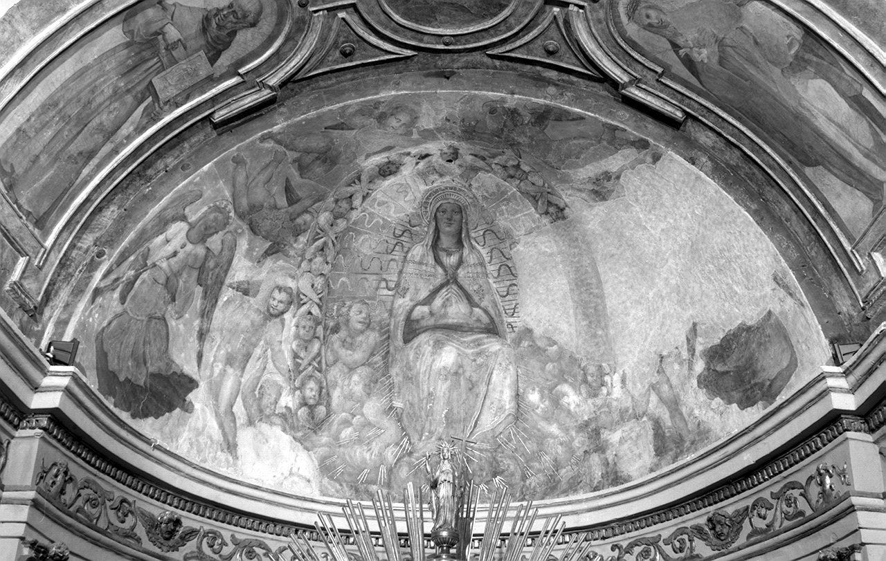 Madonna Assunta (dipinto, elemento d'insieme) di Cini Giovanni di Lorenzo (ultimo quarto sec. XVI)