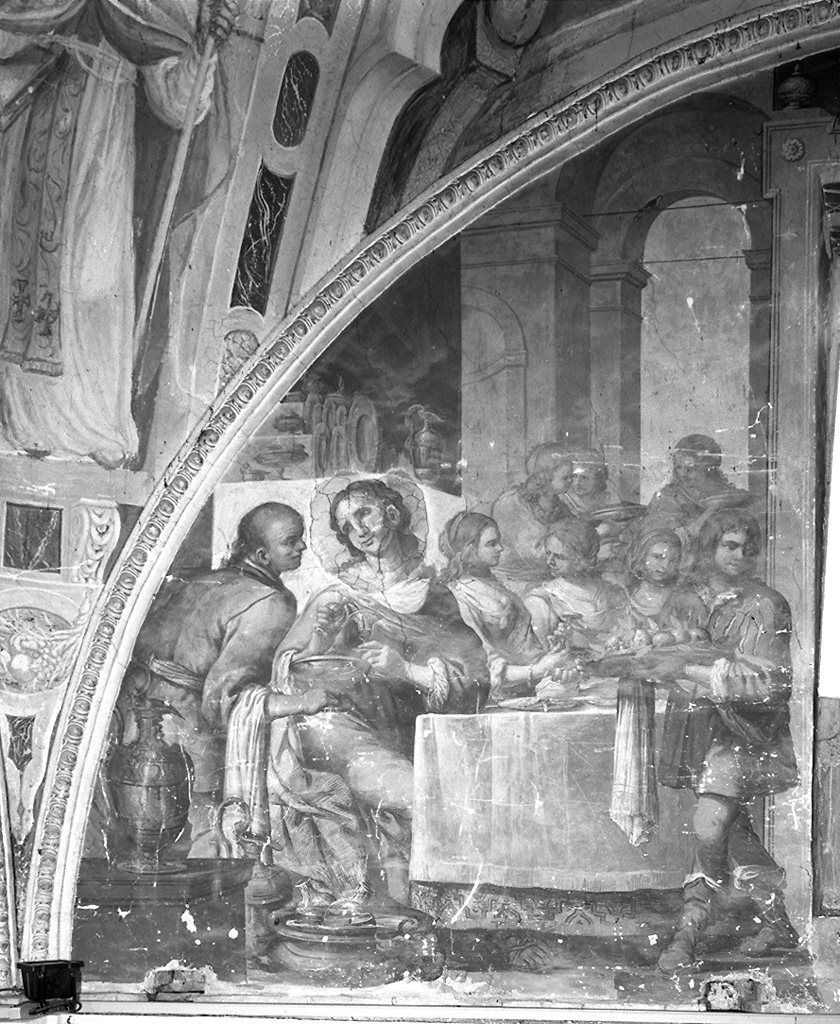 episodi della vita di Giobbe (dipinto, elemento d'insieme) di Manetti Domenico (sec. XVII)
