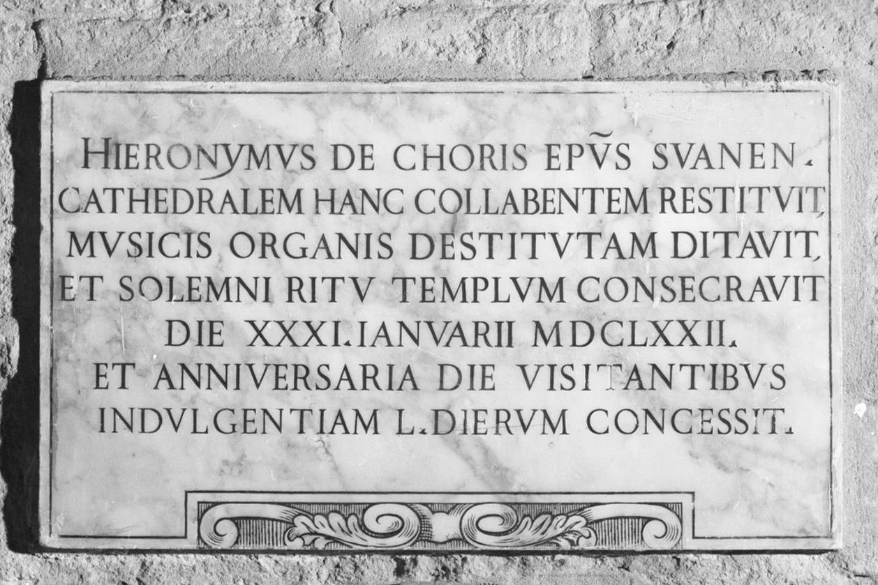 lapide - bottega toscana (sec. XVII)