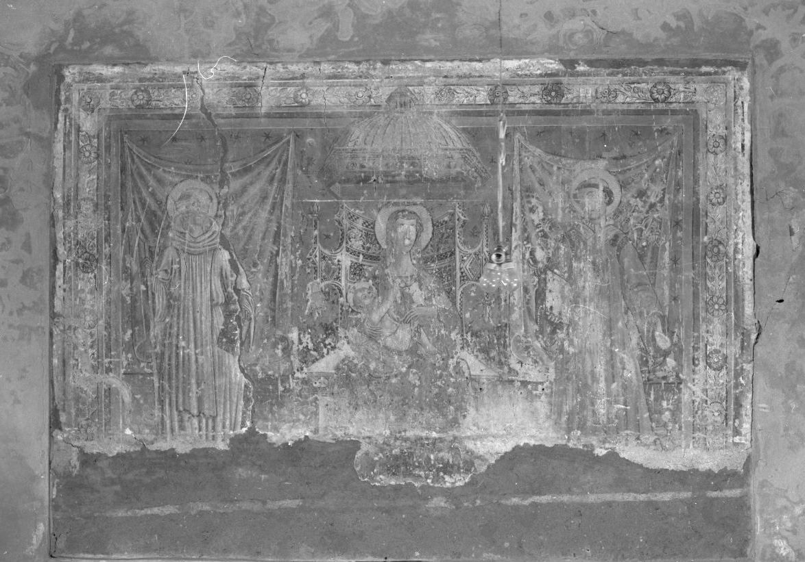 Madonna in trono e Santi (dipinto) - ambito toscano (sec. XVI)