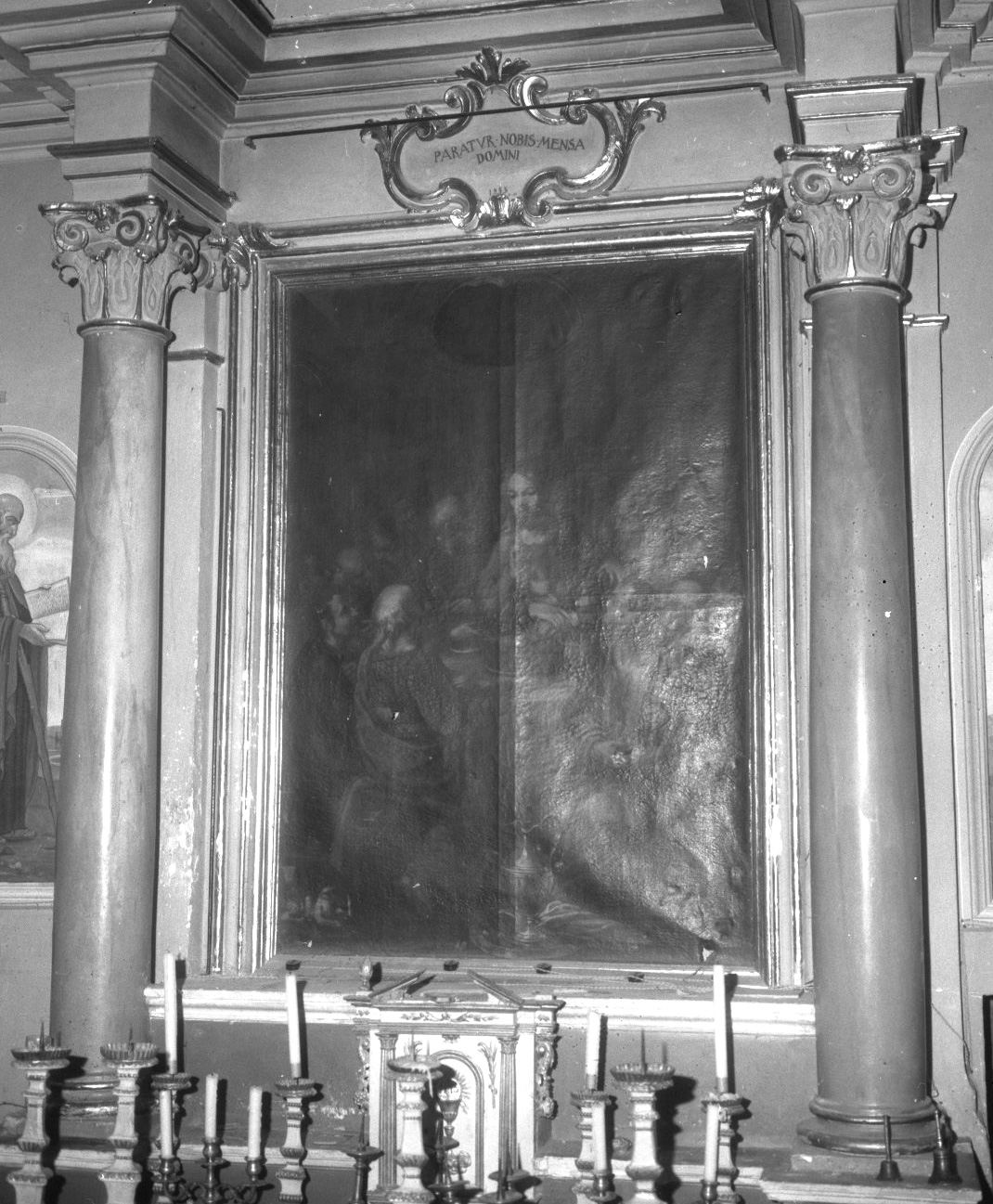 ultima cena (dipinto) - ambito toscano (sec. XVIII)