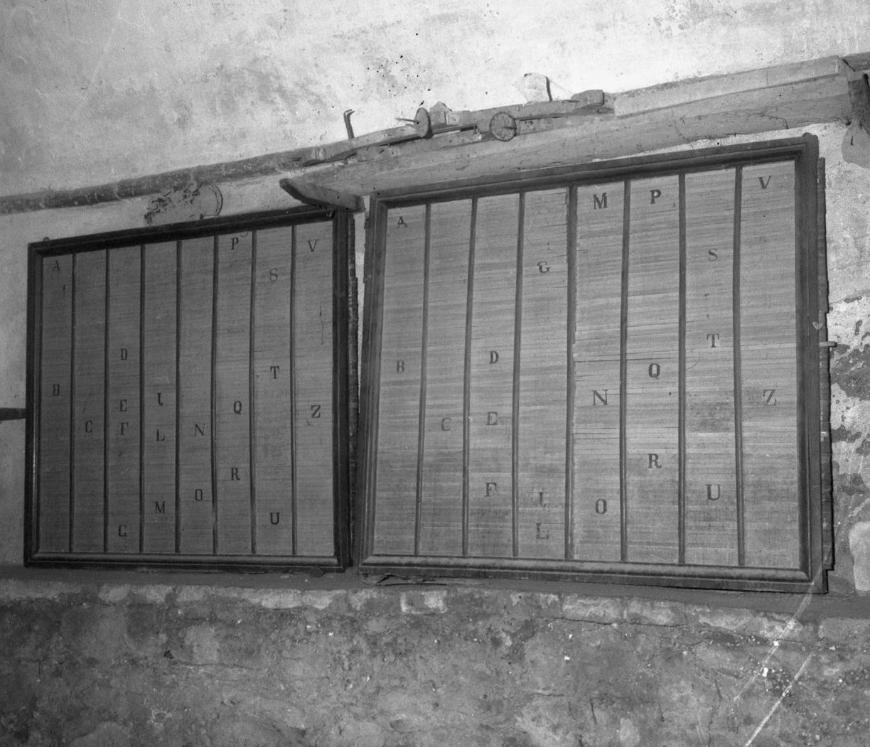 tabella di confraternita - bottega toscana (sec. XIX)