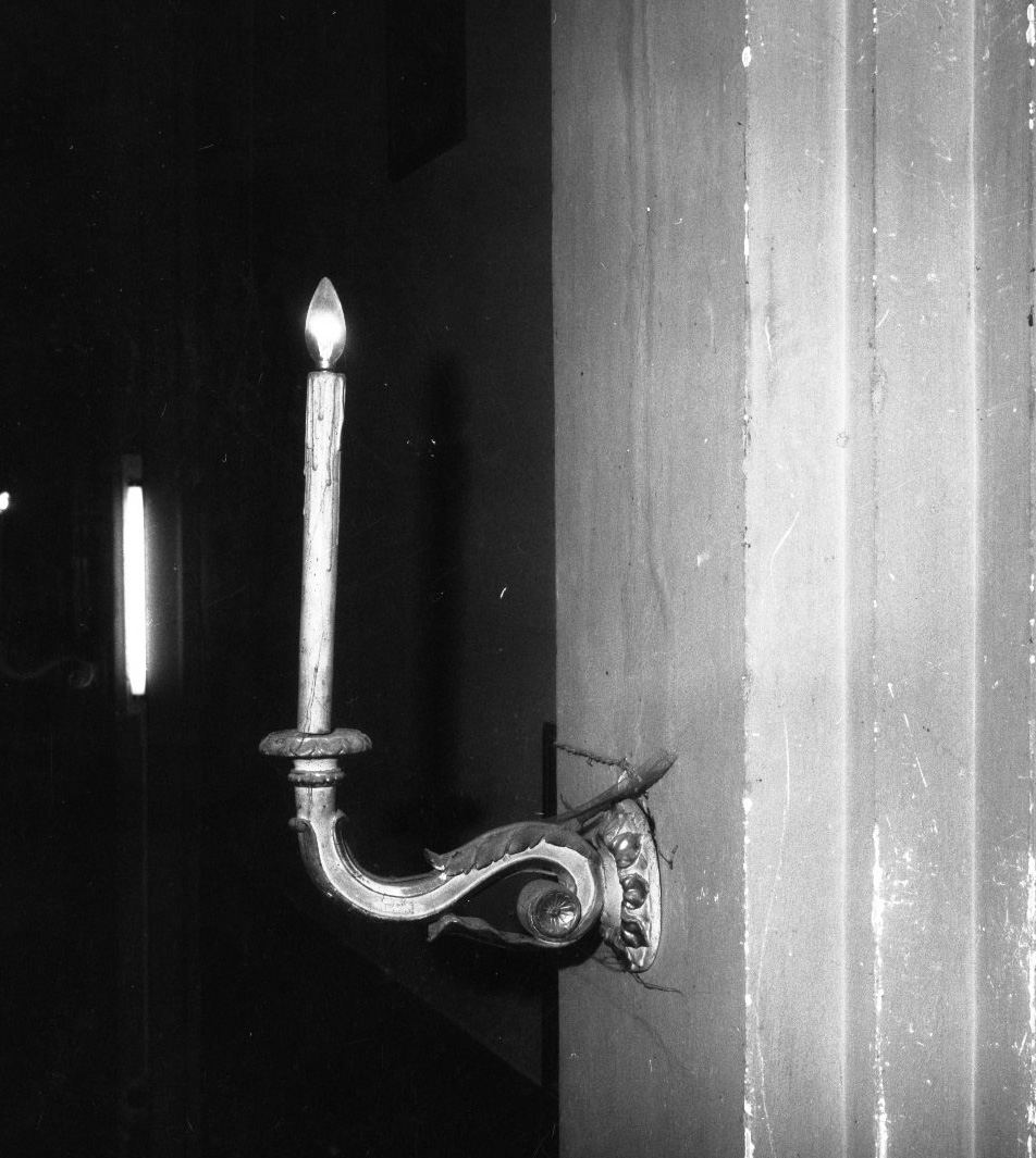 candeliere da parete - bottega toscana (sec. XIX)