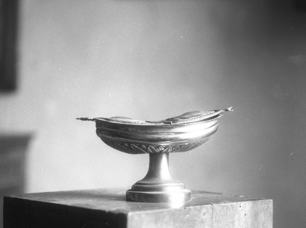 navicella portaincenso - bottega toscana (sec. XVIII)