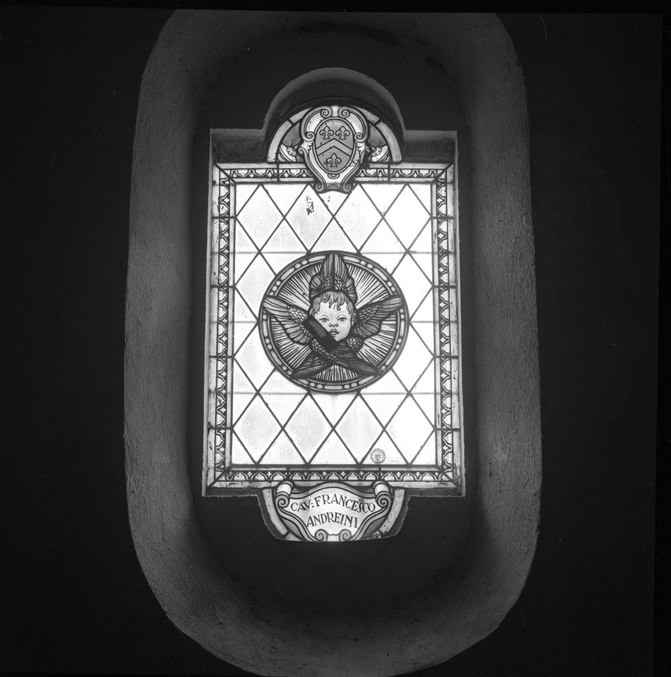 vetrata - bottega toscana (sec. XX)