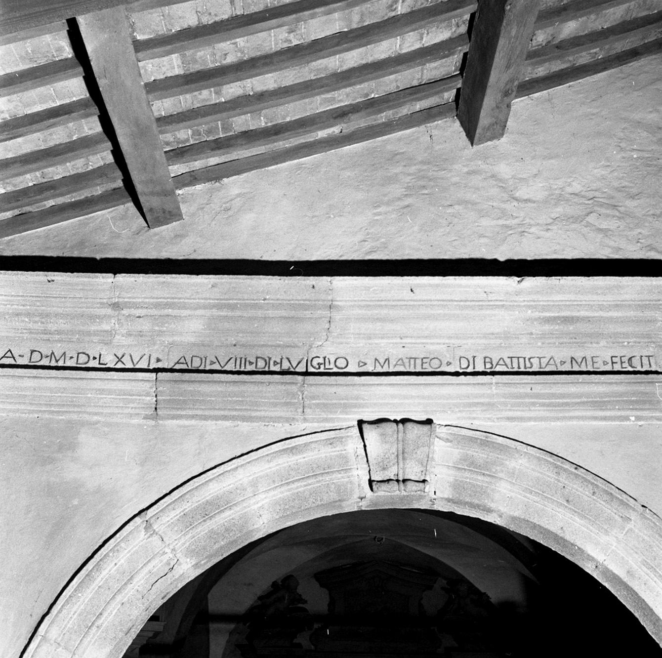 architrave - bottega toscana (sec. XVI)