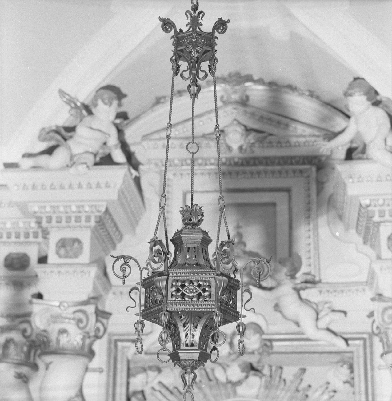 lampada - bottega toscana (sec. XIX)