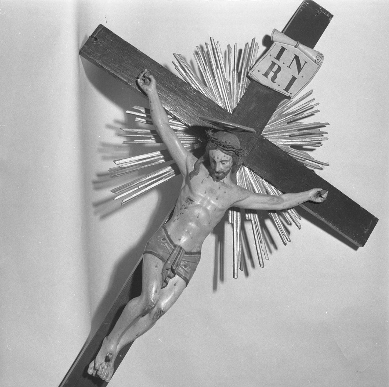 Cristo crocifisso (croce) - bottega toscana (sec. XIX)