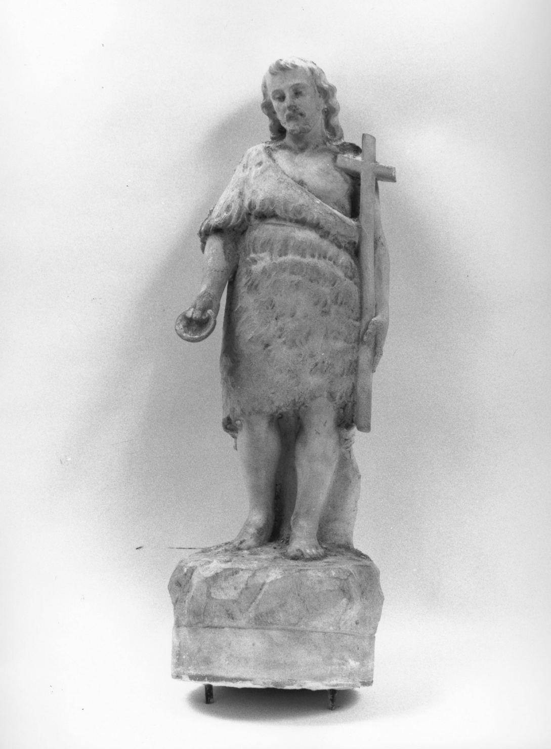 San Giovanni Battista (statuetta) di Salvetti Antonio (fine/inizio secc. XIX/ XX)