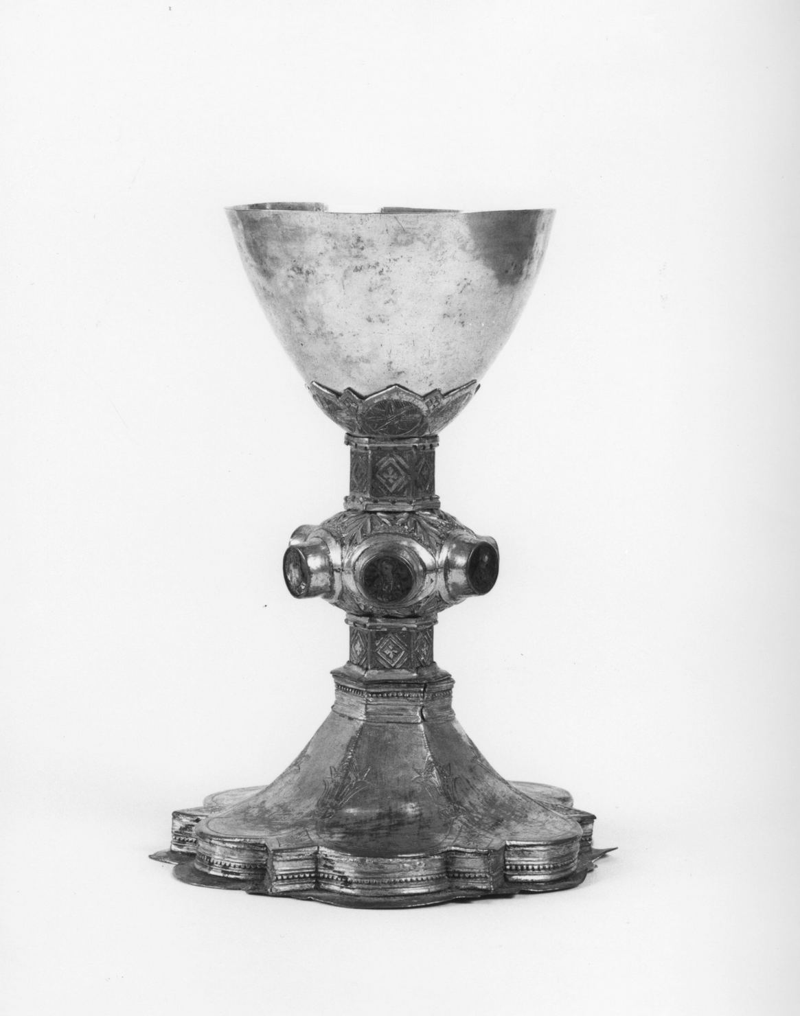 calice - bottega senese (seconda metà sec. XIV)