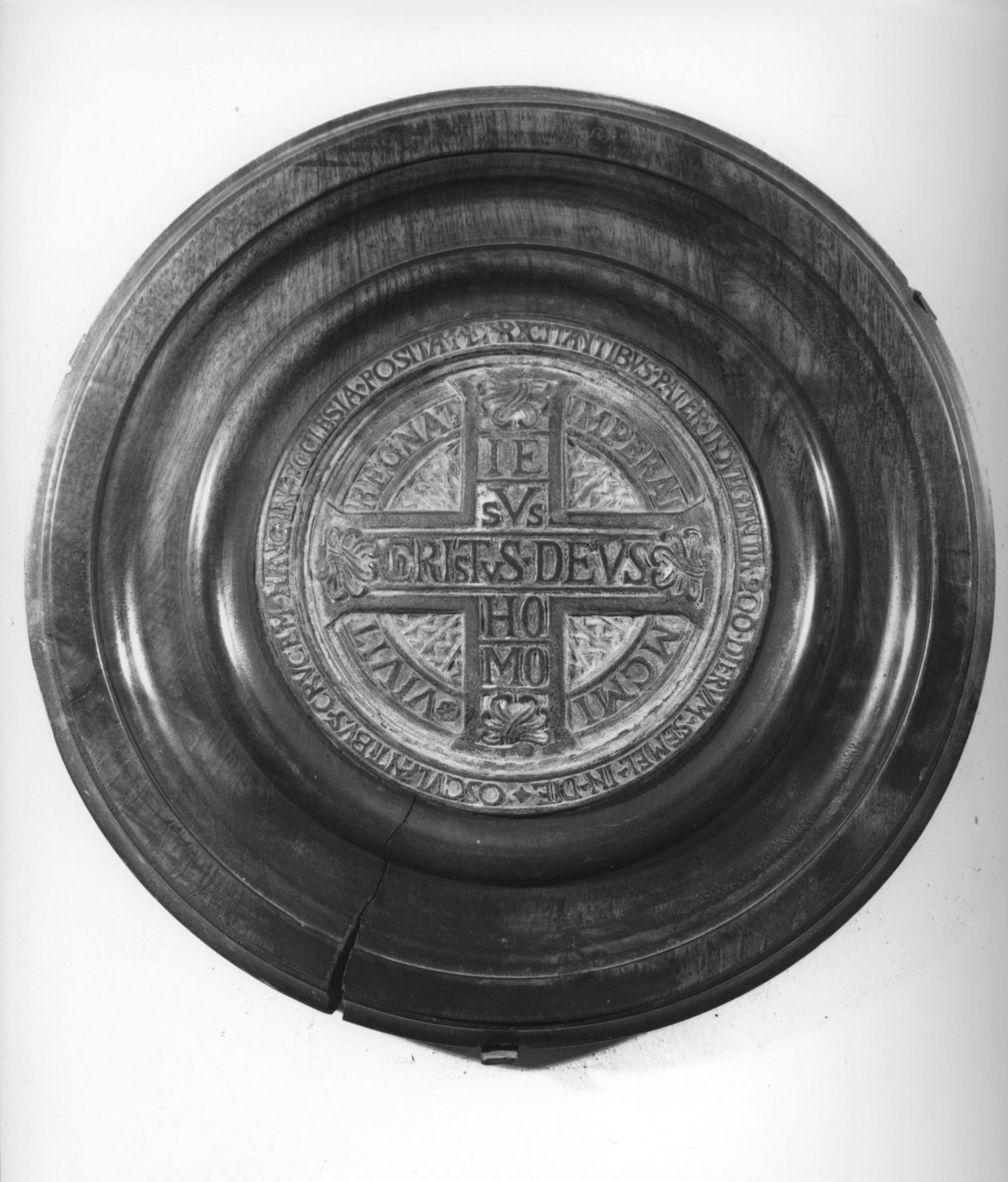 targa devozionale - produzione toscana (sec. XX)