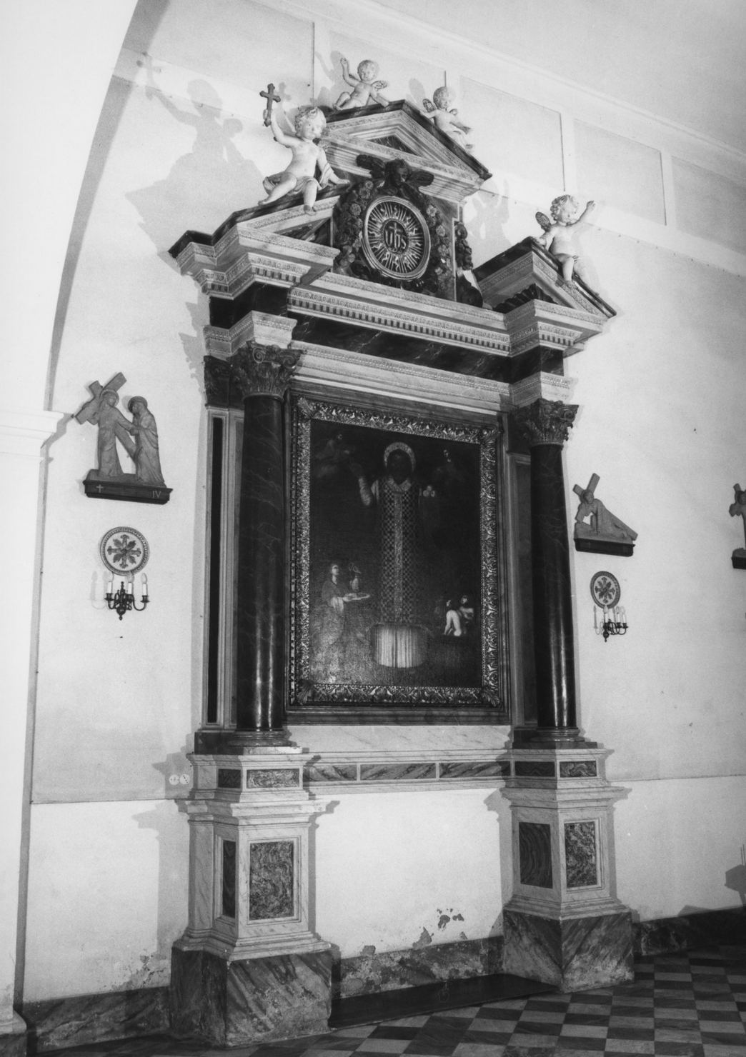 altare, serie - bottega toscana (sec. XVII)