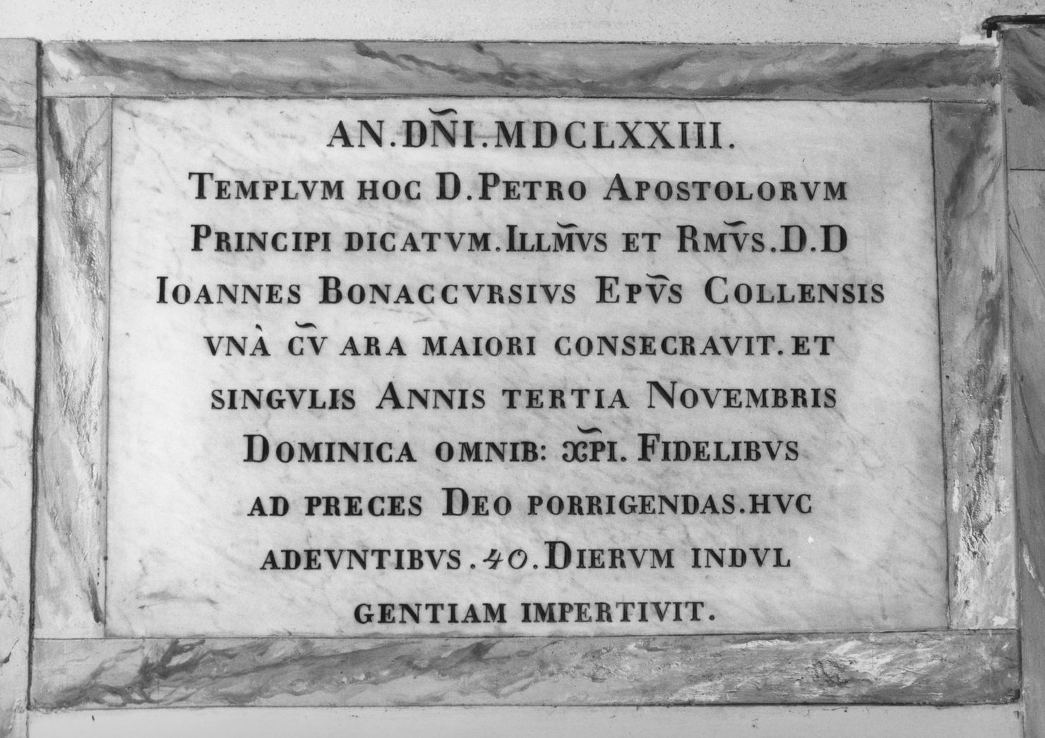 lapide documentaria - bottega toscana (sec. XVII)