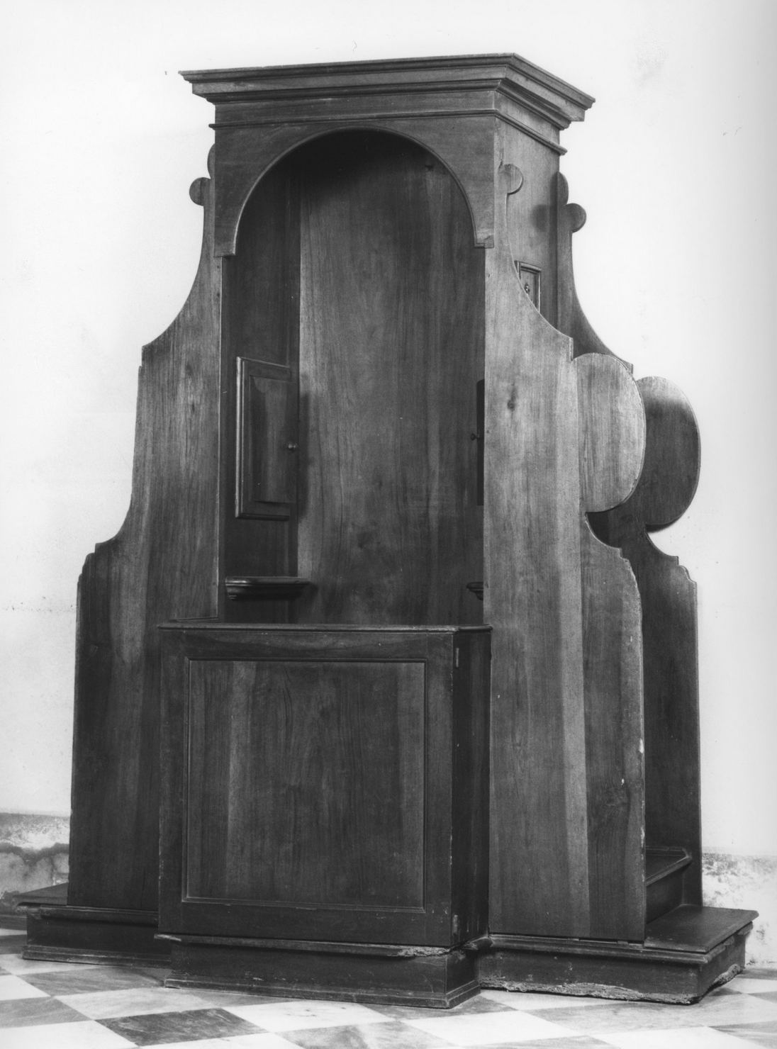 confessionale - bottega toscana (fine/inizio secc. XIX/ XX)