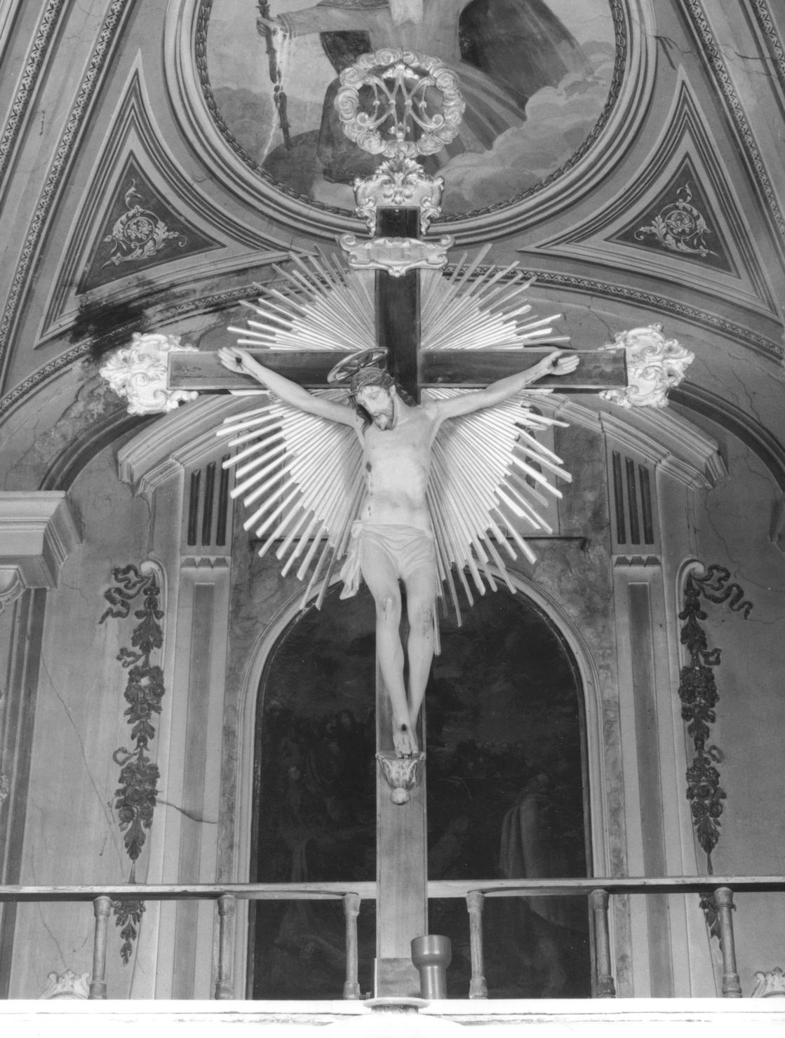 Cristo crocifisso (croce d'altare) - bottega toscana (primo quarto sec. XIX)