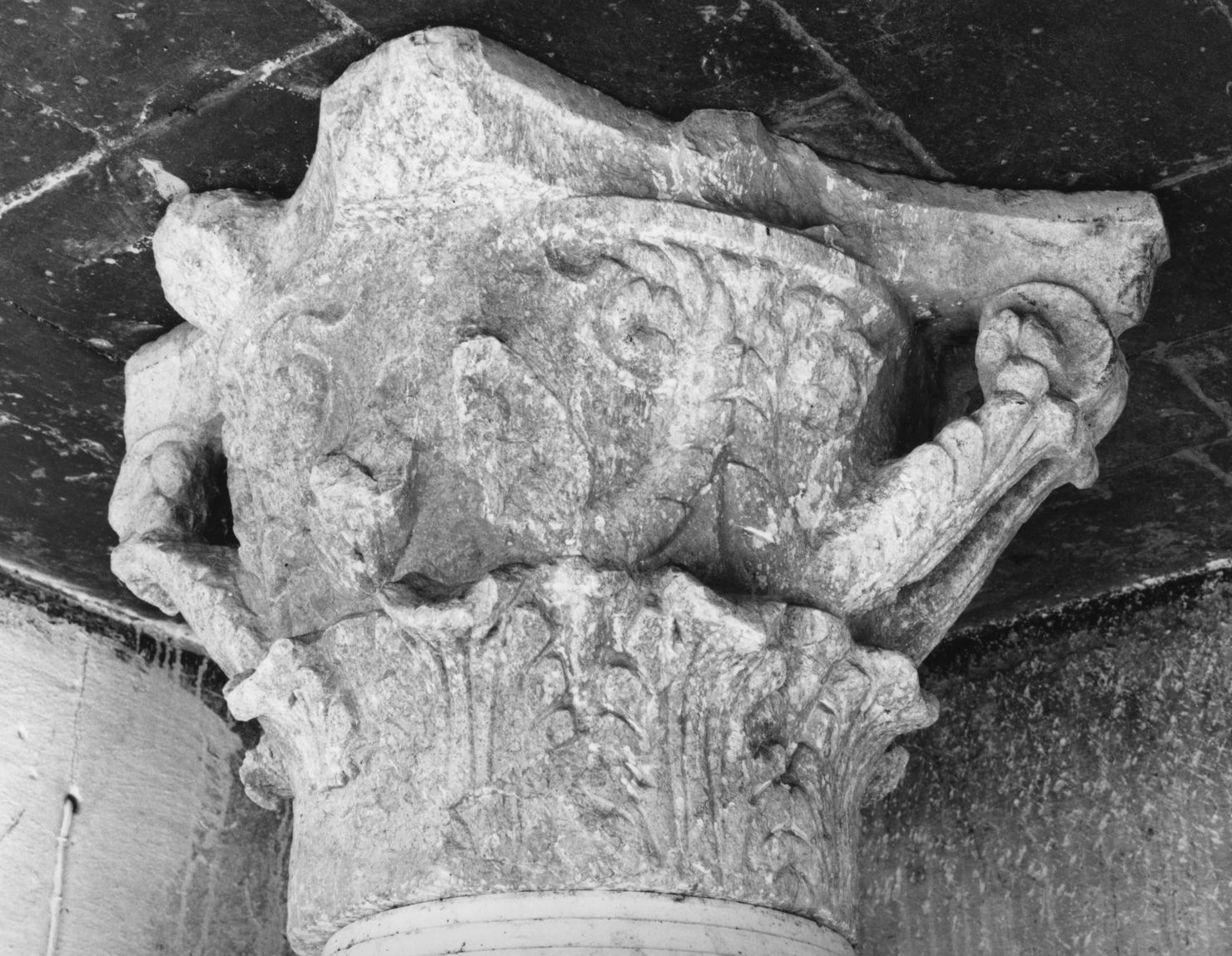 capitello - ambito toscano (sec. XVI)