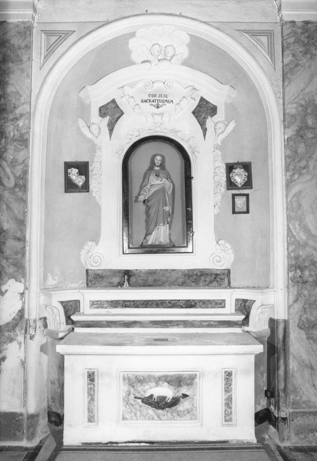 altare - bottega toscana (secc. XVIII/ XIX)