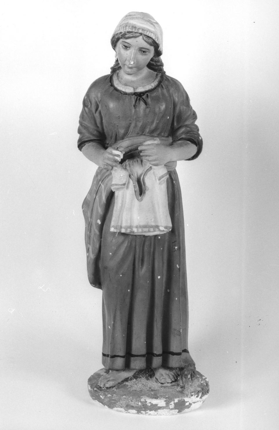 statuetta di presepio - produzione italiana (prima metà sec. XX)