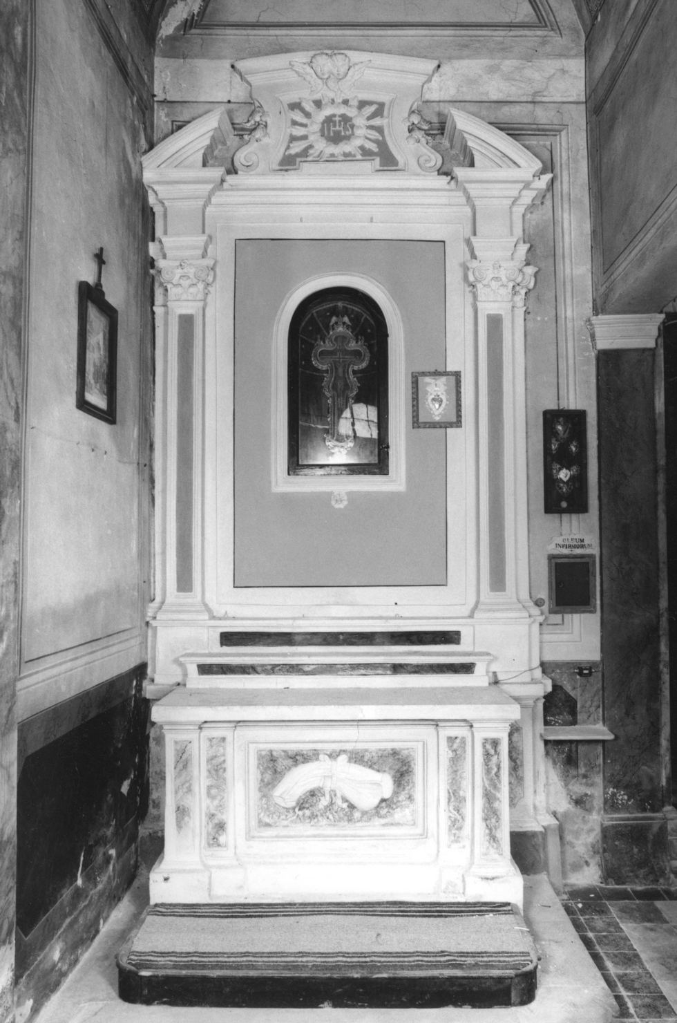 altare - bottega toscana (secc. XVIII/ XIX)