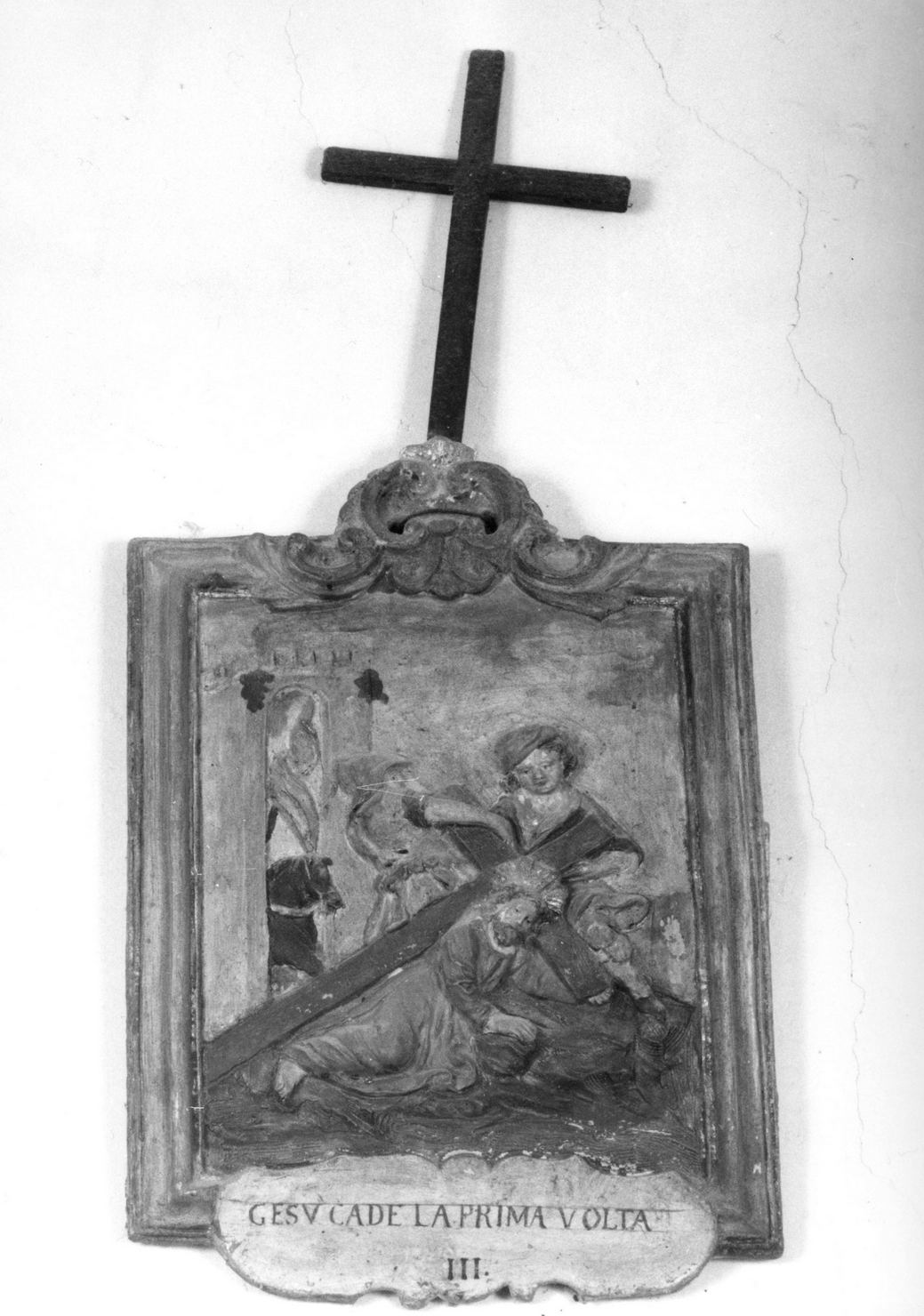 stazioni della via crucis (Via Crucis, serie) - manifattura toscana (sec. XVIII)