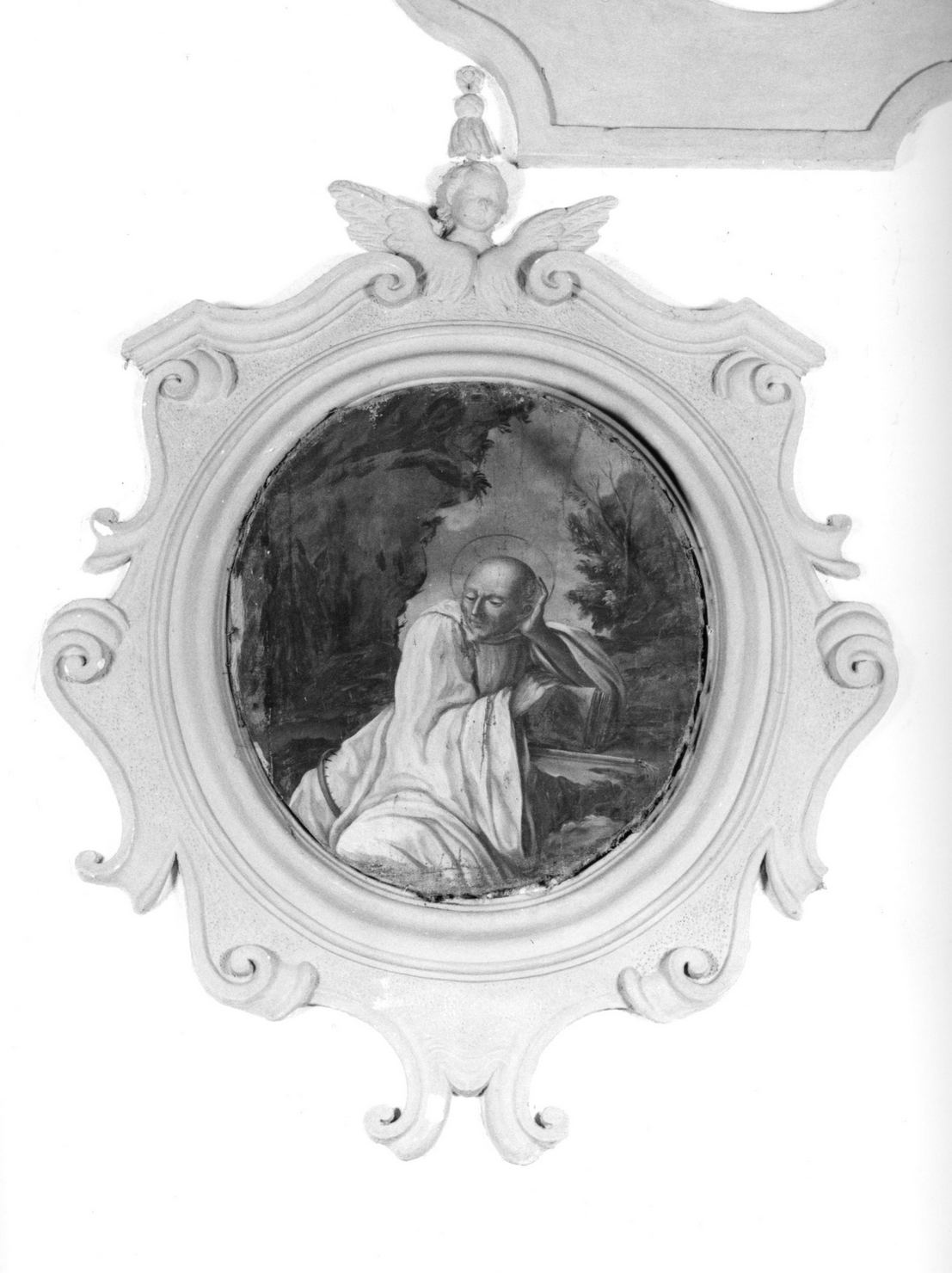 Santo monaco (dipinto, opera isolata) - ambito toscano (metà sec. XVIII)