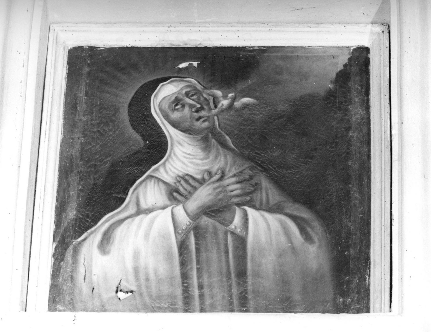 Santa Scolastica (dipinto, opera isolata) - ambito toscano (fine/inizio secc. XVII/ XVIII)