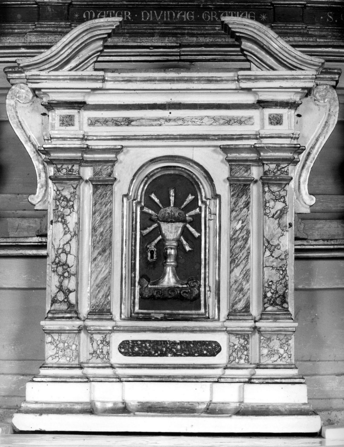 tabernacolo, opera isolata - manifattura toscana (sec. XIX)