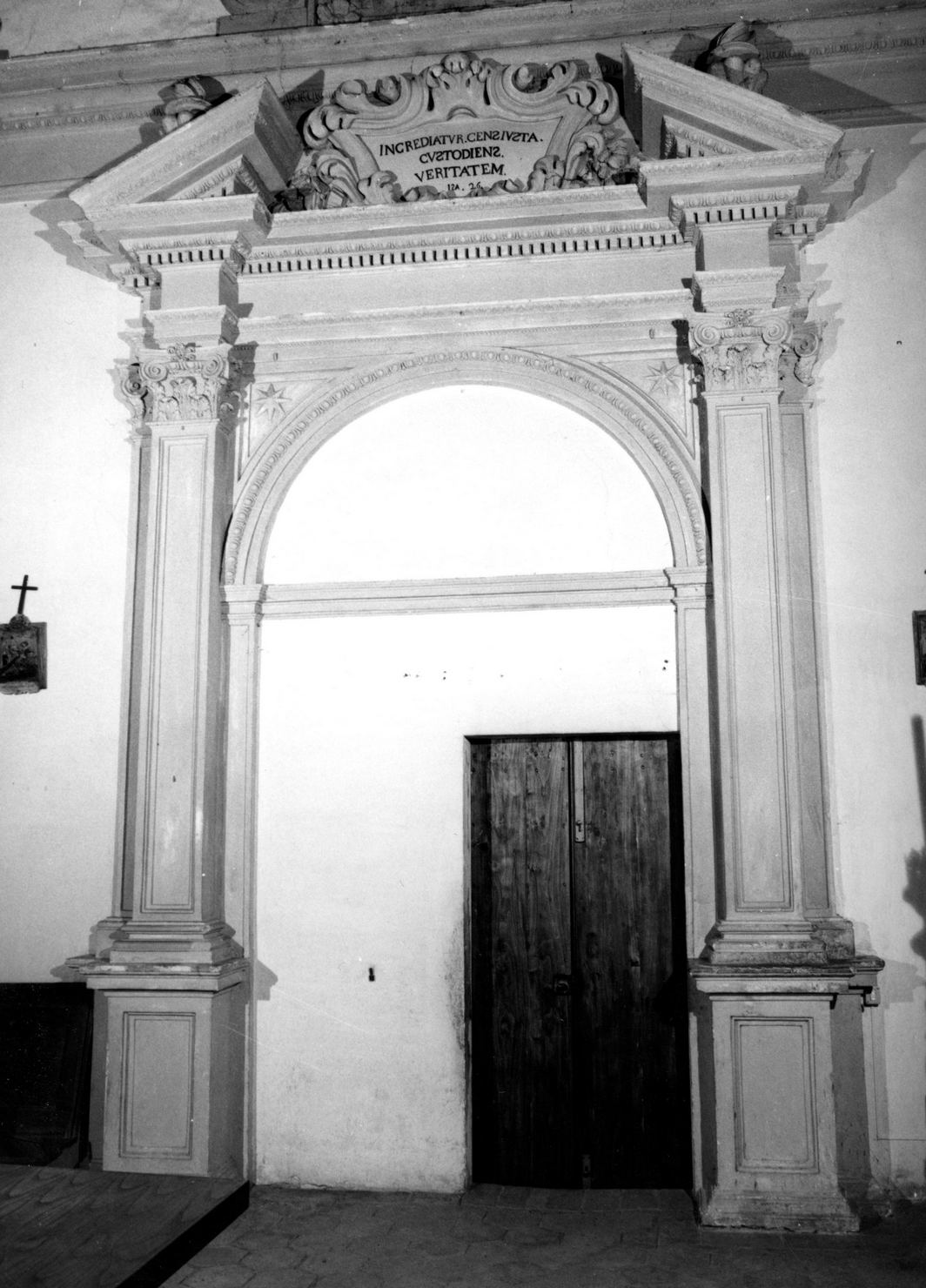 decorazione plastico-architettonica, opera isolata - manifattura toscana (sec. XVII)