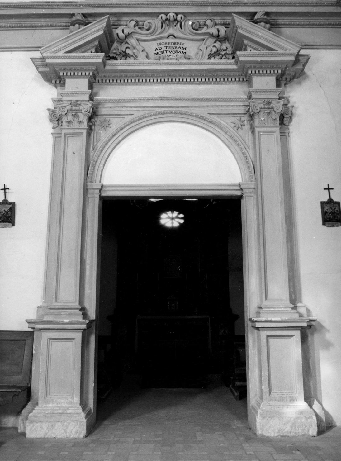 portale, opera isolata - manifattura toscana (sec. XVII)