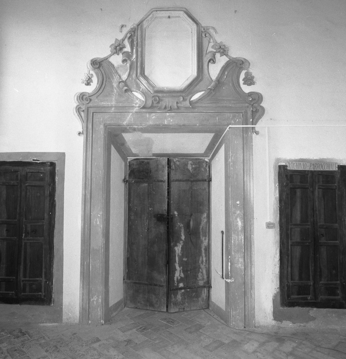 portale, opera isolata - manifattura toscana (sec. XVII)