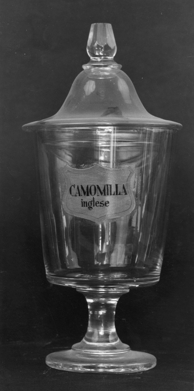 vaso da farmacia, serie - manifattura italiana (prima metà sec. XX)