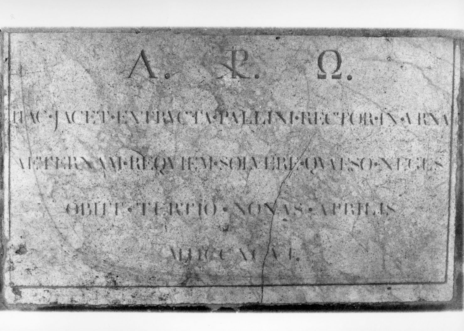 lapide tombale - bottega toscana (sec. XVIII)