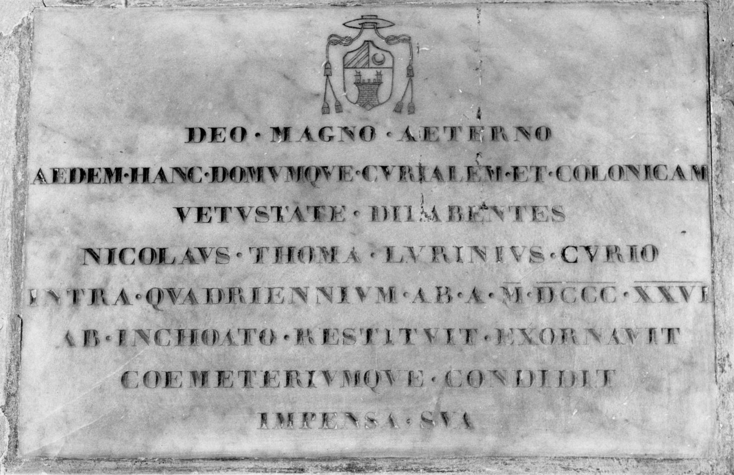 lapide - bottega toscana (sec. XIX)