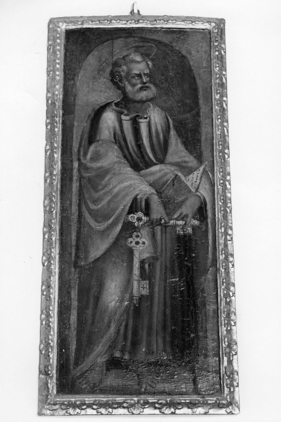 San Pietro (dipinto, opera isolata) - ambito senese (metà sec. XVI)