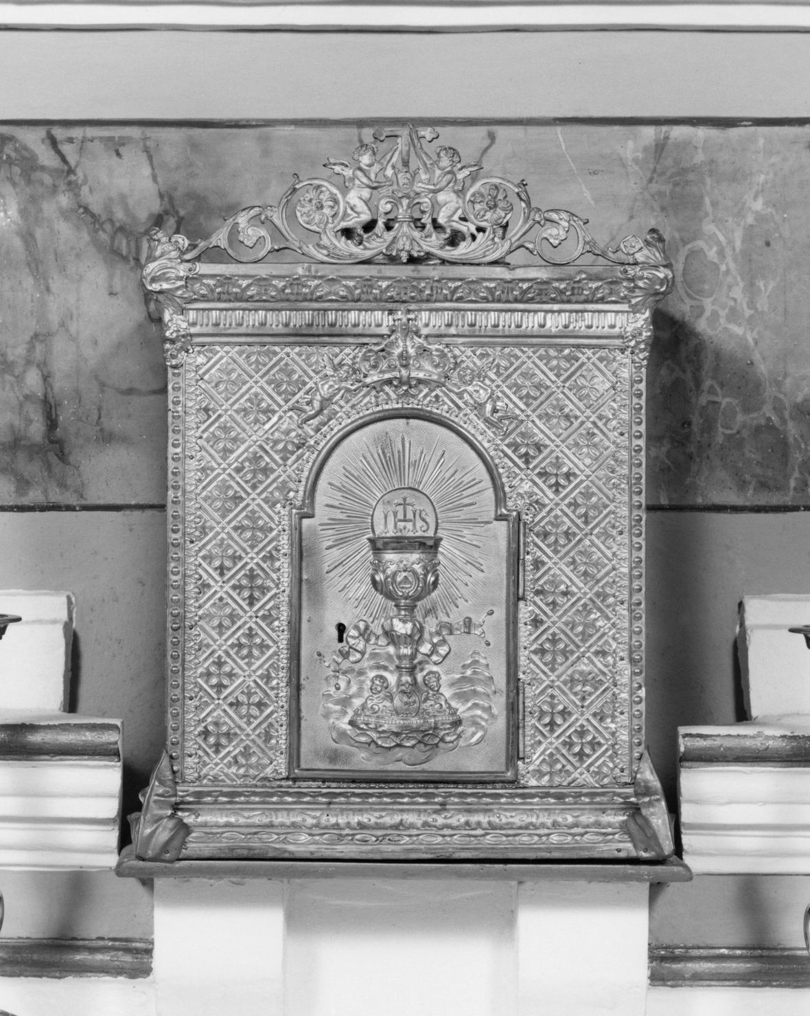 tabernacolo, opera isolata - bottega toscana (fine/inizio secc. XIX/ XX)