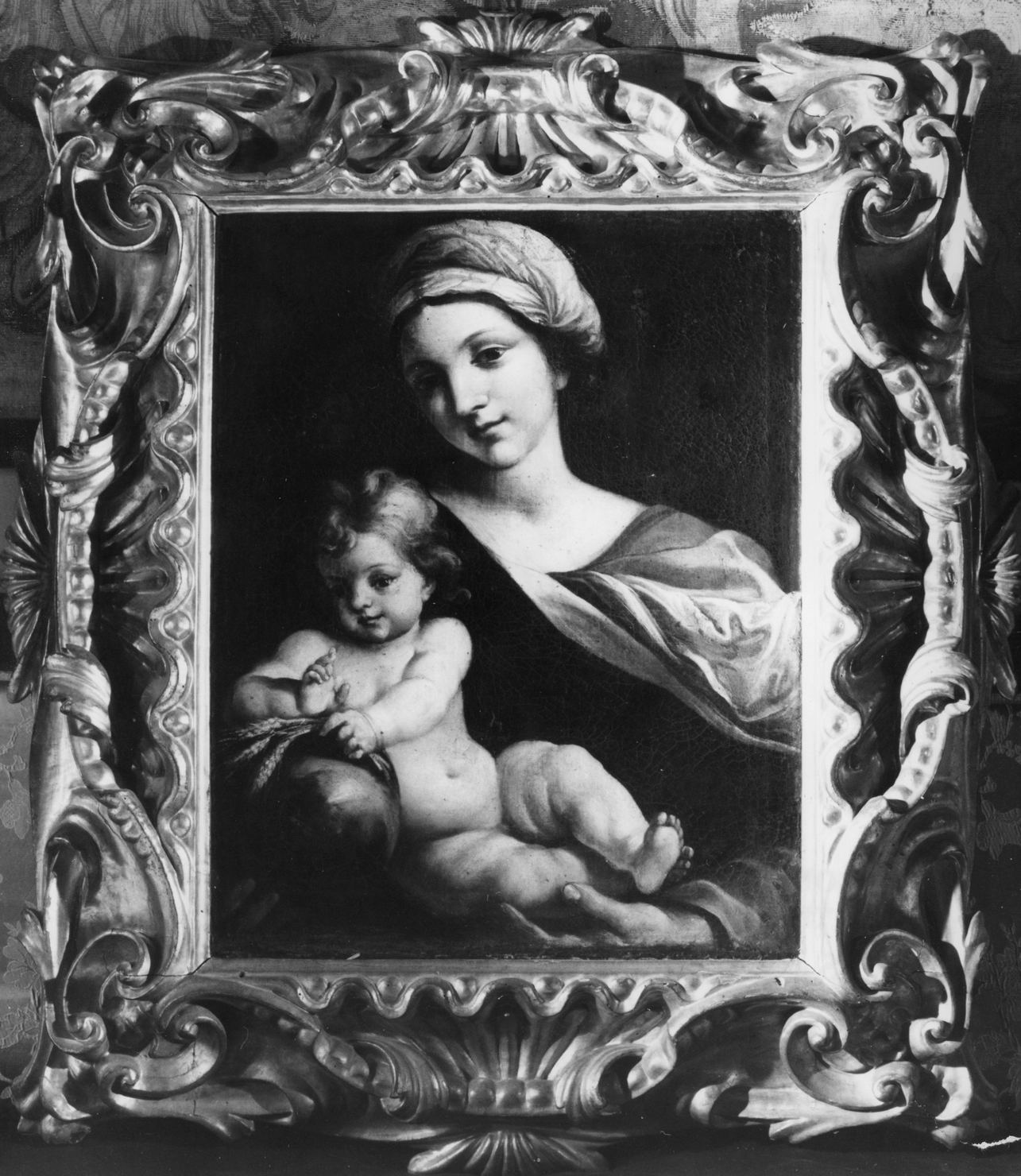 Madonna con Bambino (dipinto, opera isolata) - ambito fiorentino (sec. XVII)