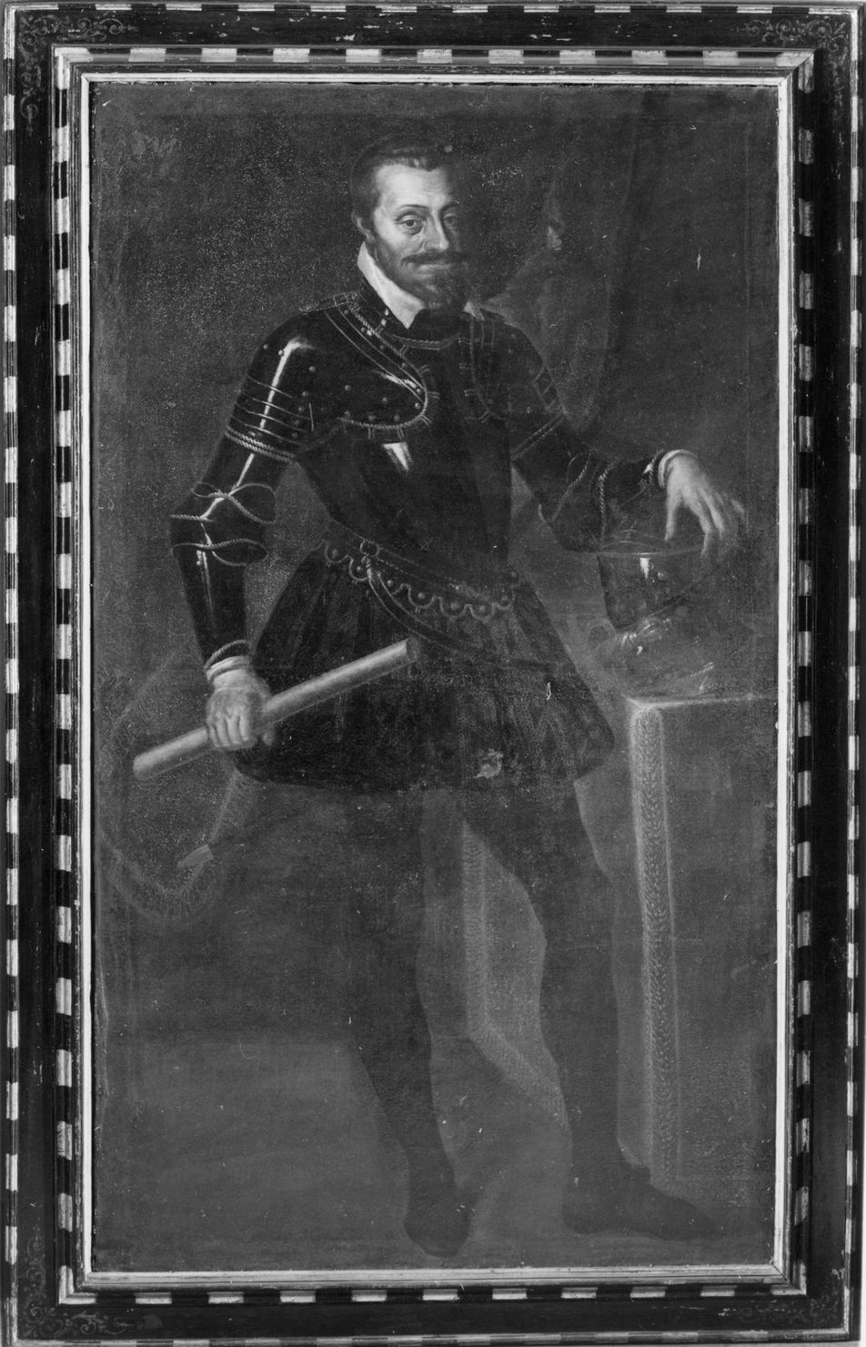 ritratto di Carlo II di Lorena (dipinto, elemento d'insieme) - ambito fiorentino (sec. XVII)