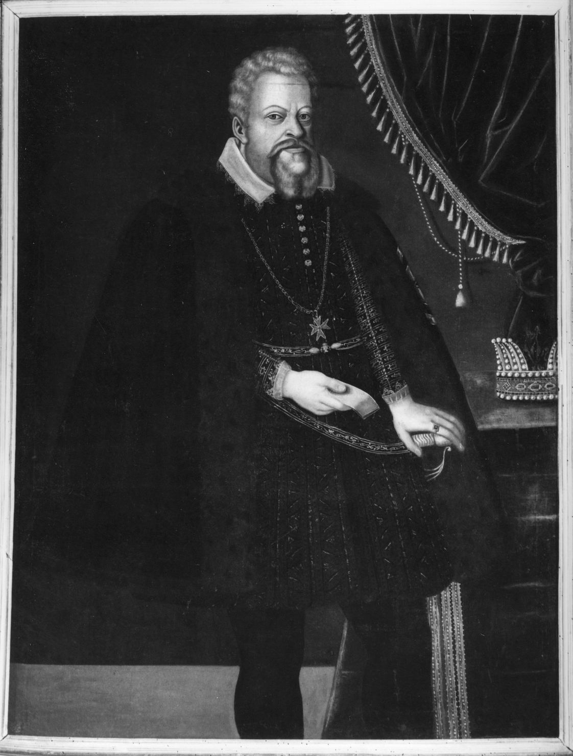 ritratto di Ferdinando I de' Medici (dipinto) - ambito fiorentino (fine sec. XVI)