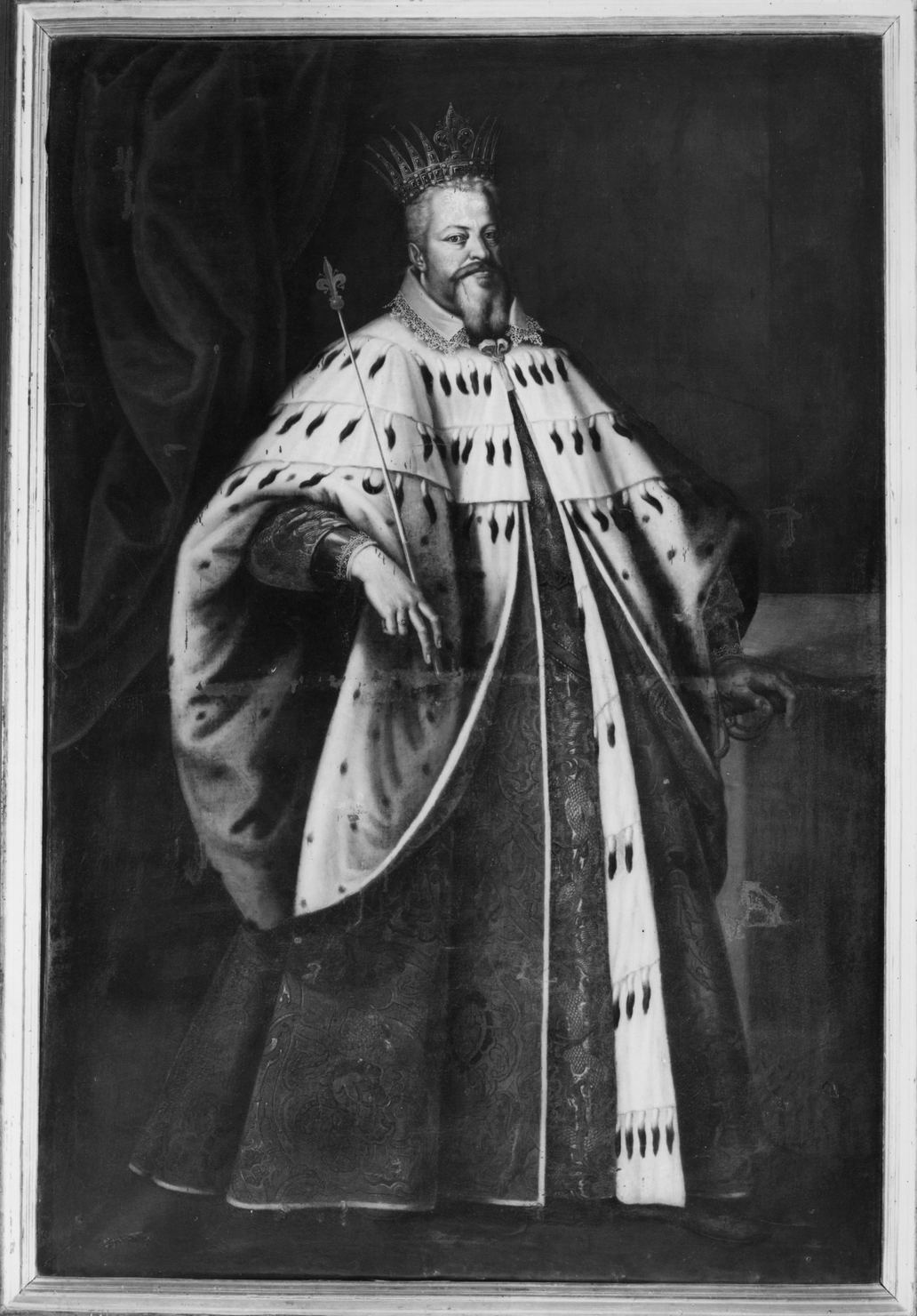 ritratto di Ferdinando I de' Medici (dipinto) - ambito fiorentino (prima metà sec. XVII)