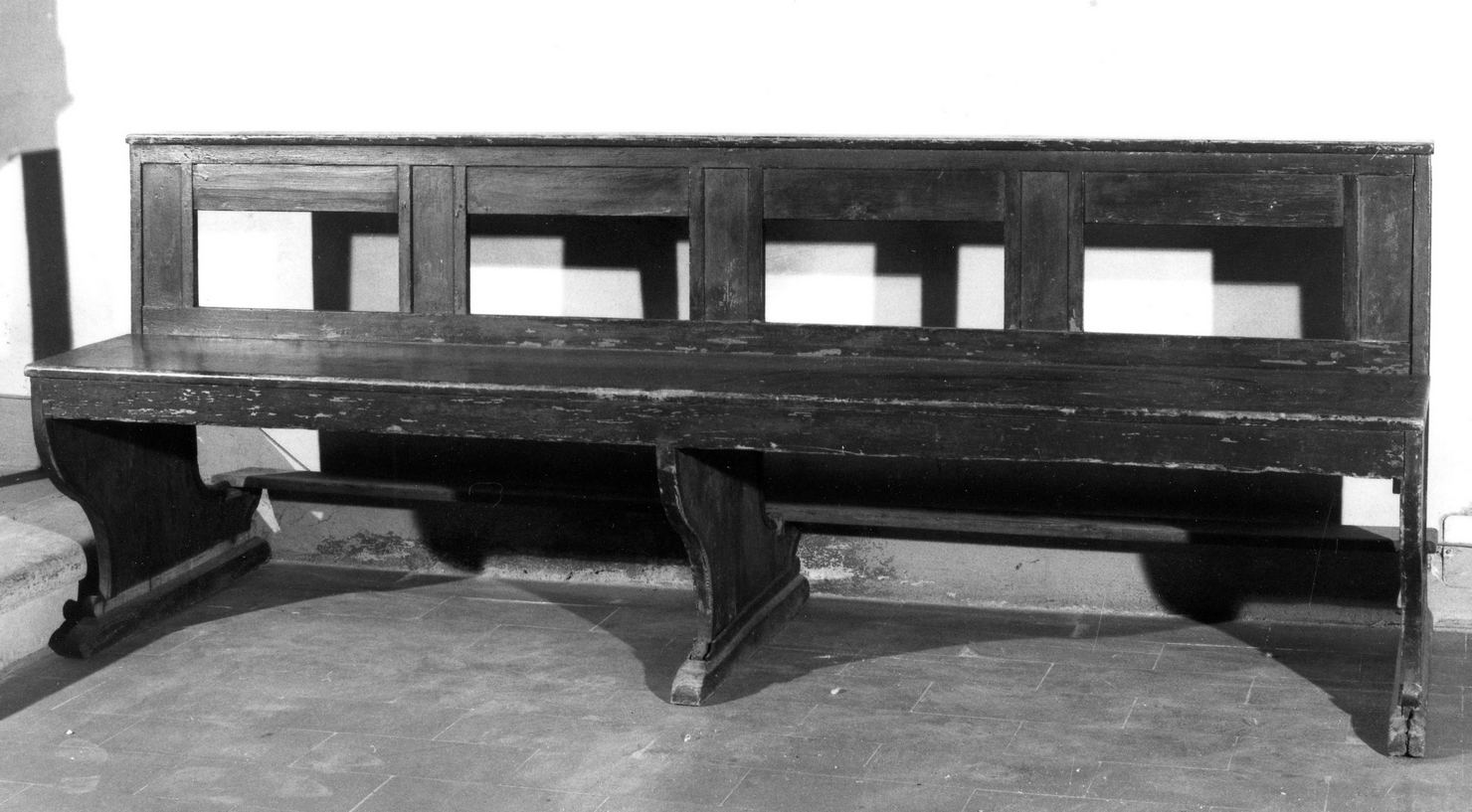 panca, serie - manifattura senese (sec. XIX)