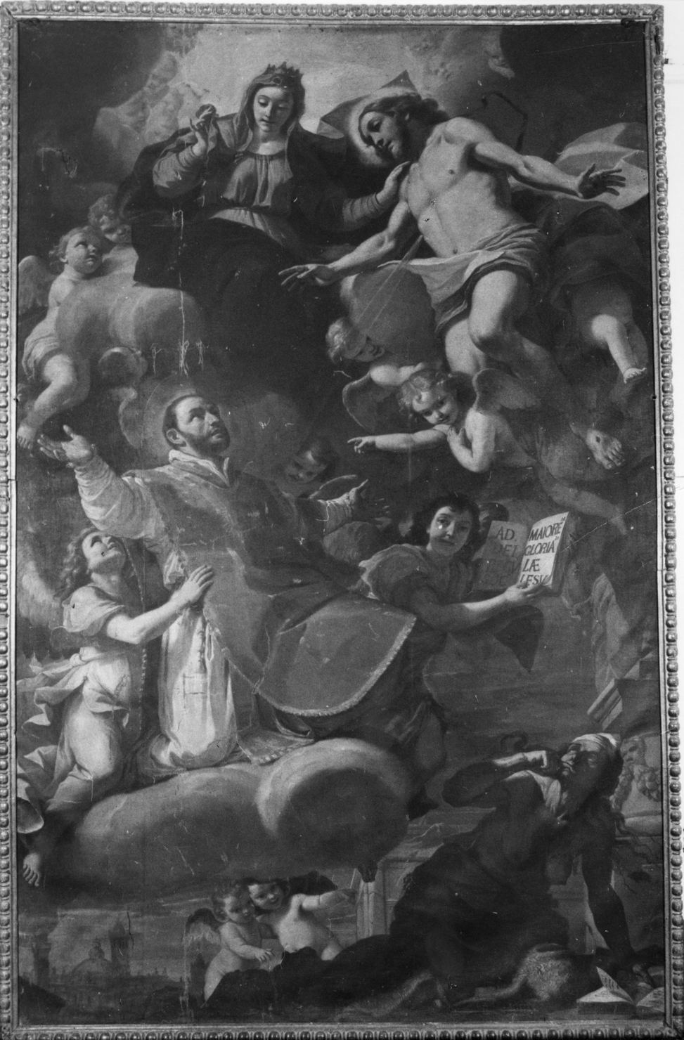 Sant'Ignazio di Loyola (dipinto) di Preti Mattia (sec. XVII)