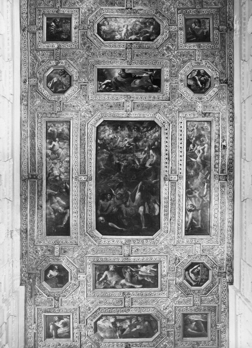 profeta Gioele (dipinto, elemento d'insieme) di Vanni Raffaello (sec. XVII)