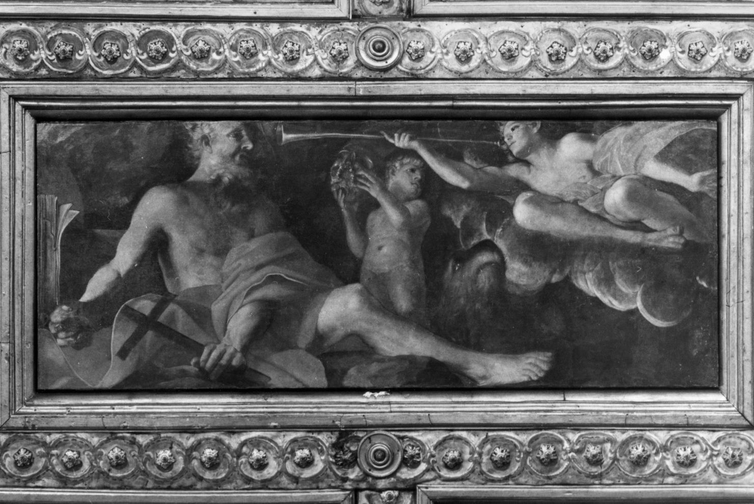 San Girolamo (dipinto, elemento d'insieme) di Vanni Raffaello (sec. XVII)