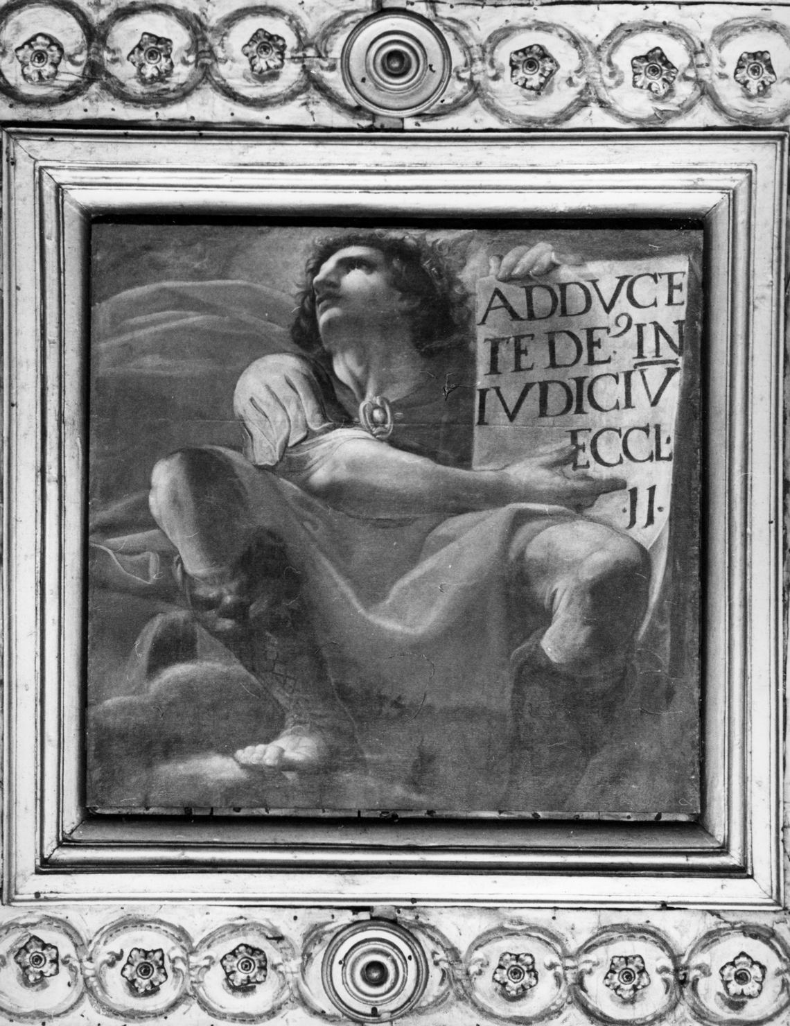 profeta (dipinto, elemento d'insieme) di Vanni Raffaello (sec. XVII)